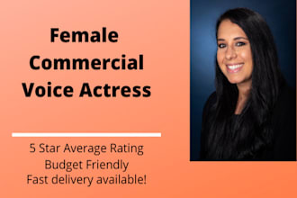 record a voice over for your commercial