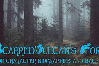 write pc and npc character bios for rpgs