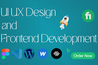 professionally develop creative website and landing page