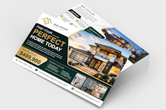 design a professional postcards and eddm postcards