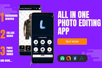 develop photo editor app with collage maker