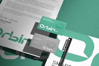 design premium business cards and brand stationery