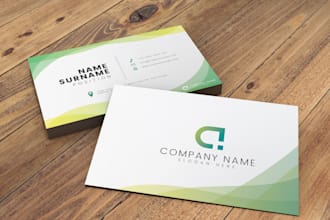do professional modern business card design and stationary