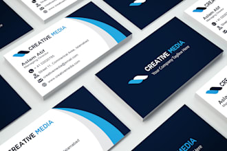 design professional and creative business card