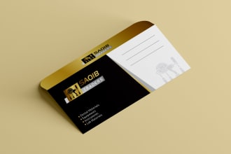 design business cards, envelope, stationery