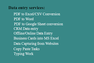 do data entry with fixed file format