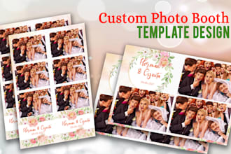 design custom photo booth template
