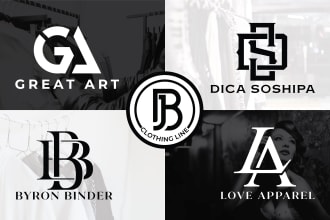 design very unique luxury fashion clothing brand logo