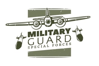 design meaningful military logo within my new thinking