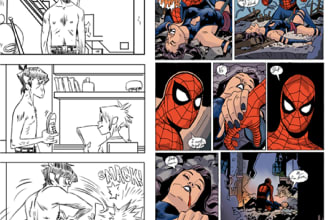 do comic art, anime, and the comic character design