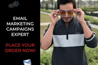 work as your email marketing expert