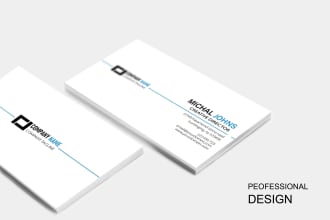 do unique, professional business card design
