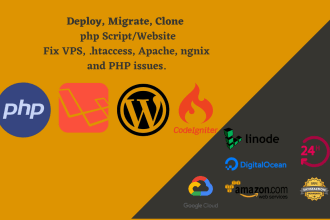 install any PHP ,  codecanyon script on vps or shared hosting