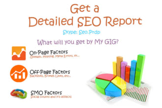 audit your website and will make SEO report