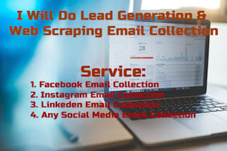 do email scrapping, web research, data mining, typing, copy paste