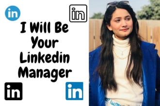 be your linkedin marketing manager