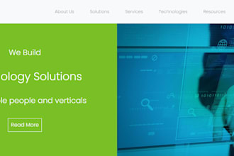 be your front end web developer, html css bootstrap