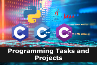 code python java c  cpp c sharp programming, coding, debug, tasks and projects