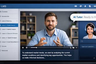 build an lms with ai tutors and autogenerated quizzes for your course