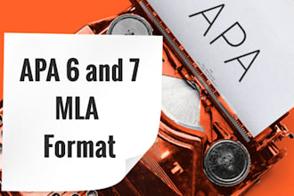 copyedit and proofread in apa or chicago style