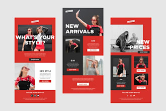 make constant contact email template, klaviyo email template