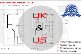 do architecture work for UK and US drawings