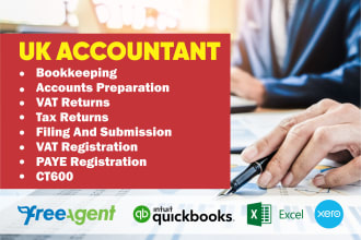 be your expert bookkeeper, UK accountant and tax consultant