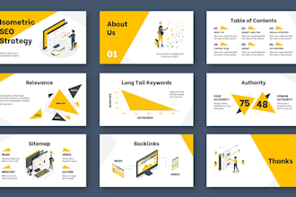 do your modern business powerpoint presentation or google slides or pitch deck