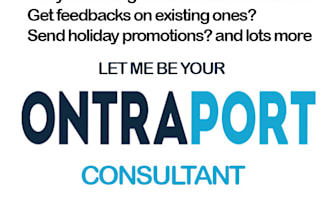 be your ontraport guy and consultant