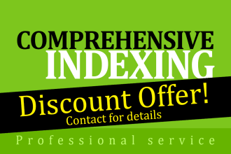 create a book index that is comprehensive and useful