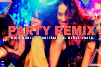 remix your favorite song in party dance style