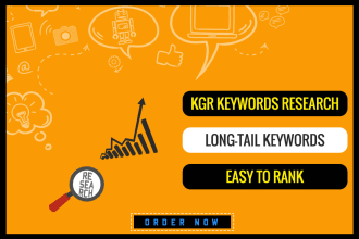 give kgr keywords research for your amazon website that will rank