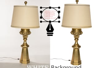 create superfast white or transparent background