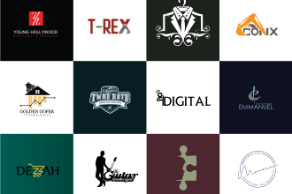 design unique modern versatile flat luxury minimalist business logo