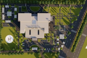 design architectural master plan and render images