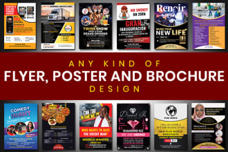 provide premium flyer design services, custom flyers