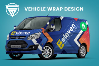 design stunning professional vehicle wrap design