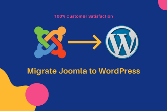 migrate your website from joomla to wordpress
