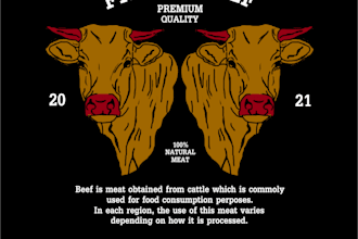 draw design a vintage logo and western illustration