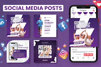 design attractive social media post facebook post instagram post ads