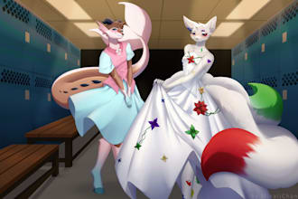 draw fursona or furry nsfw or sfw