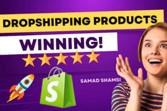 find shopify dropshipping winning products