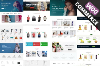 create wordpress ecommerce website online store with wordpress woocommerce