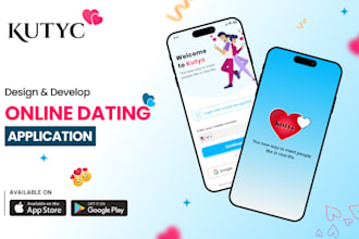provide ai powered dating app, social chat app, dating website like tinder