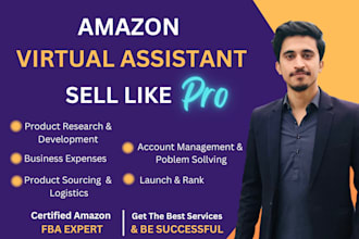 be your amazon virtual assistant private label expert amazon VA