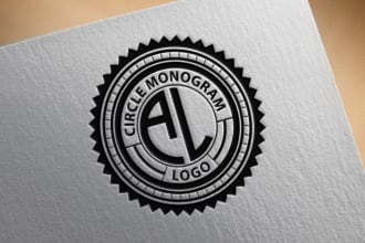 design circle badge logo