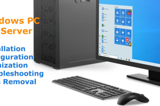 fix, install, optimize, windows server and PC