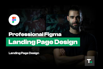 Best Price!  design a modern and clean landing page in figma