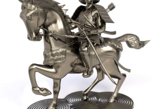 model a 3d replica sculpture in high detail