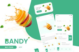 create a UI app design for ios or android